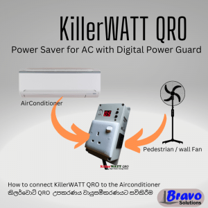 KillerWATT QRO - power Saver for AC with built-in Digital Power Guard