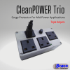 CleanPower TRIO - Mid Power Surge Protector with Triple Outputs